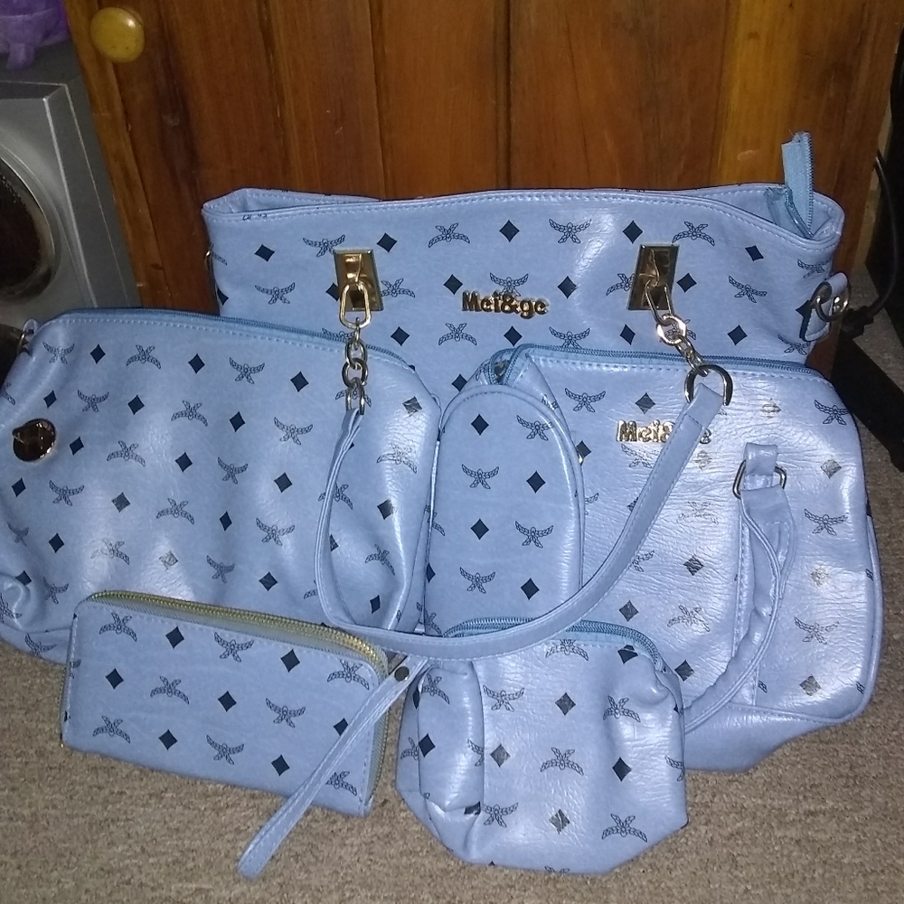 5pc handbag set